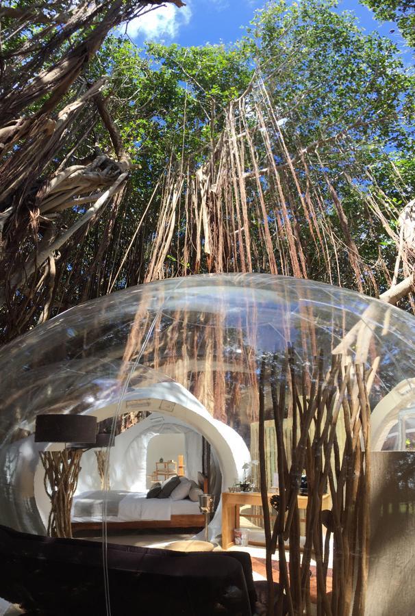 Bubble Lodge Ile Aux Cerfs Island Exterior foto