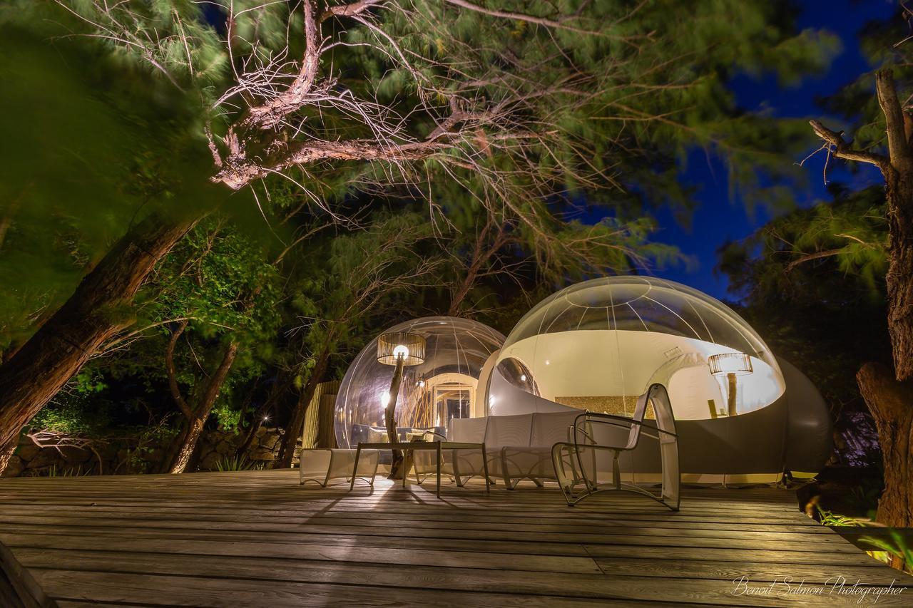 Bubble Lodge Ile Aux Cerfs Island Exterior foto