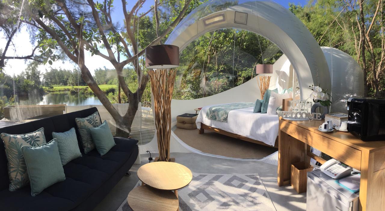 Bubble Lodge Ile Aux Cerfs Island Exterior foto
