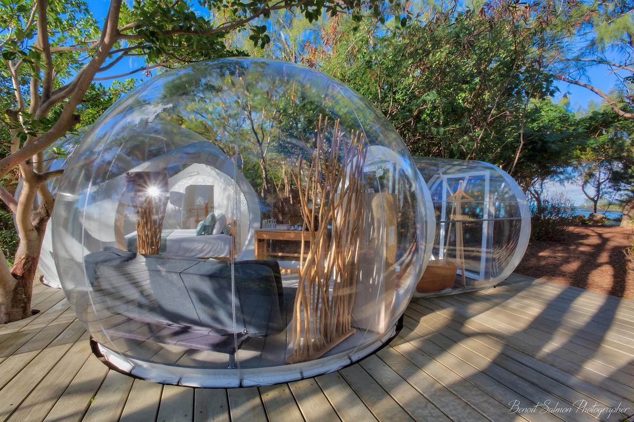 Bubble Lodge Ile Aux Cerfs Island Exterior foto