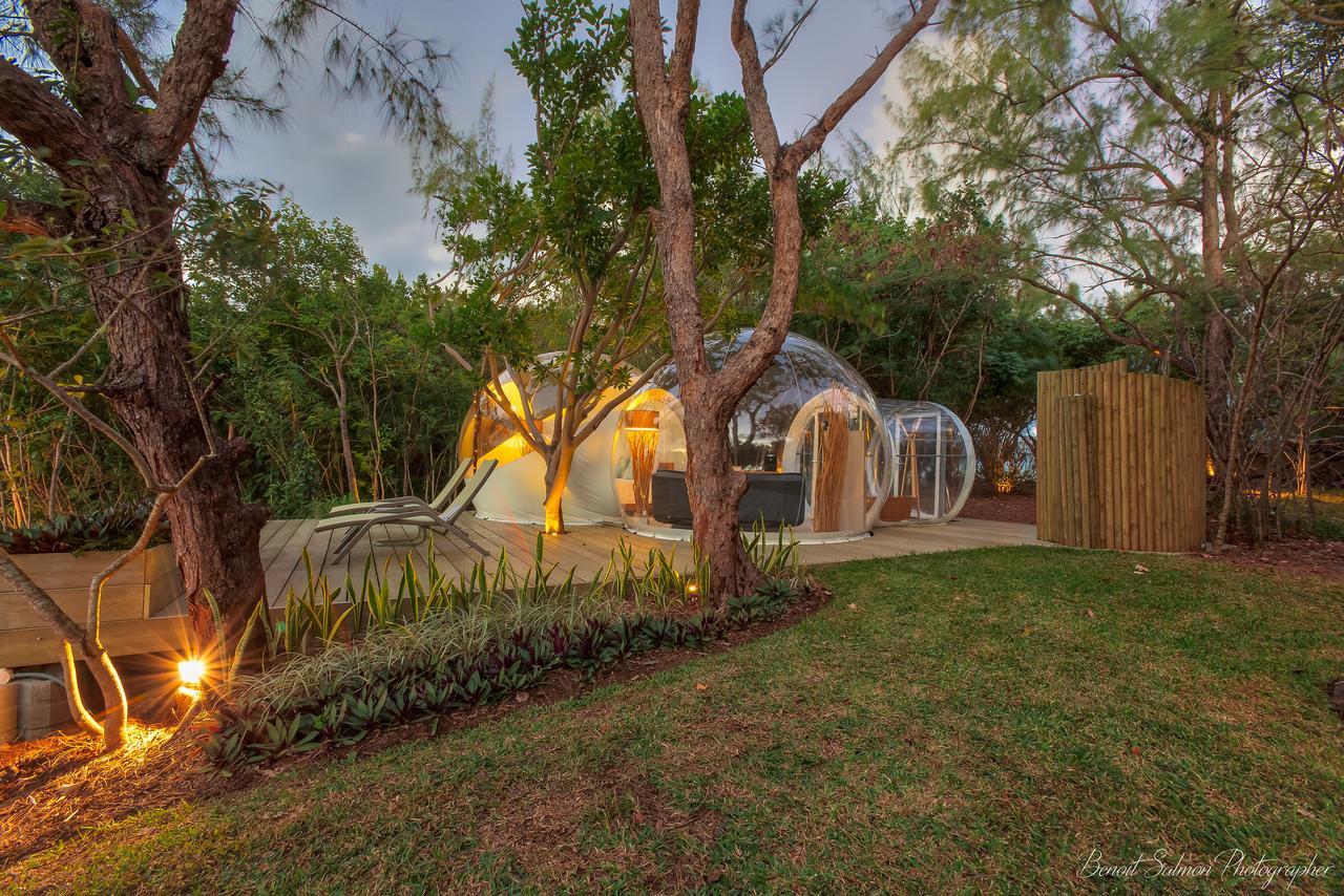 Bubble Lodge Ile Aux Cerfs Island Exterior foto