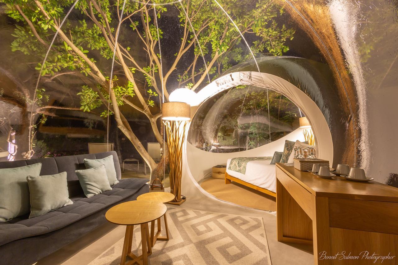 Bubble Lodge Ile Aux Cerfs Island Exterior foto