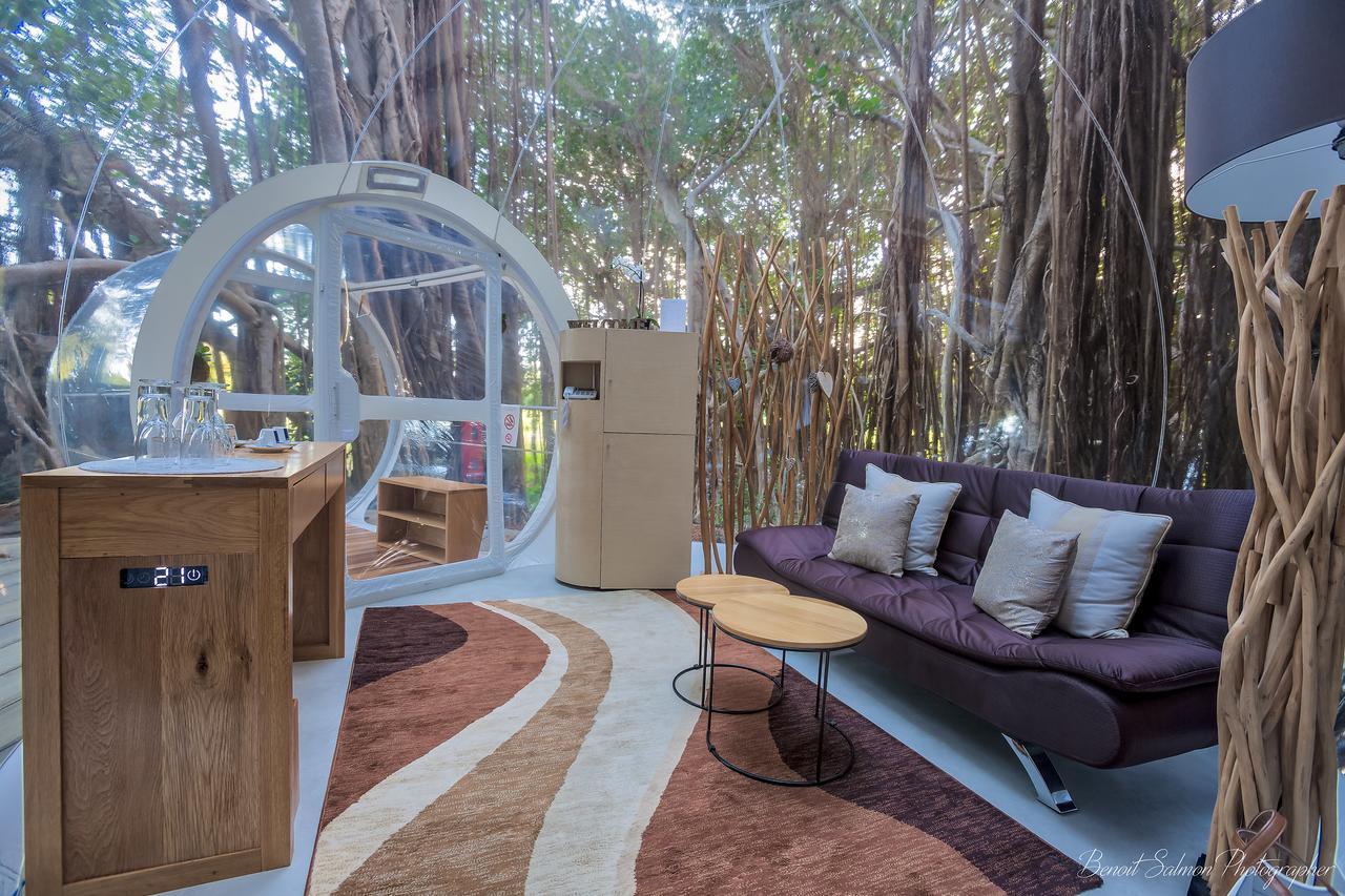 Bubble Lodge Ile Aux Cerfs Island Exterior foto